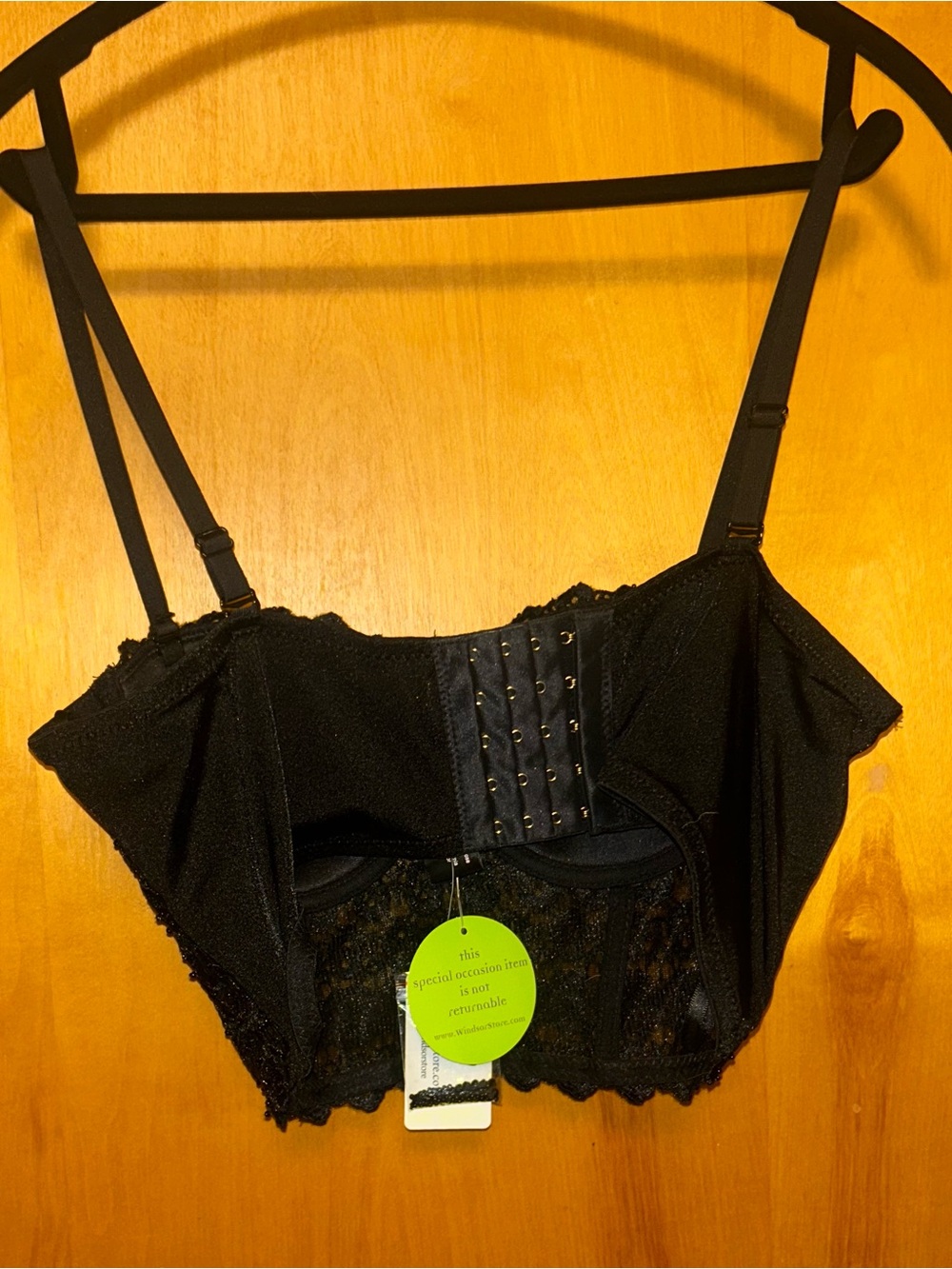 NWT Windsor Reigning Lace Bustier Top XL - Picture 6 of 12